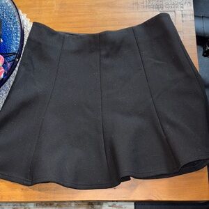 Zara Black Skater Skirt